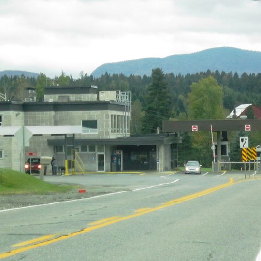 Stanhope border crossing