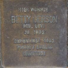 Stolperstein en memoria de Betty Garson