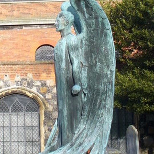 Memorial to Major Geoffrey Brooke Parnell, Holy Trinity Church, High Street, Guildford.