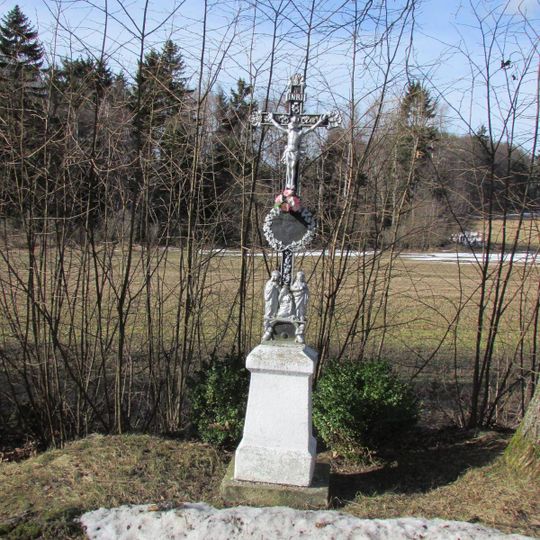 Kříž u železniční stanice Nová Buková