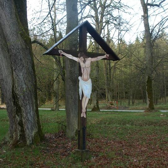 Kříž u hájovny Magdalena