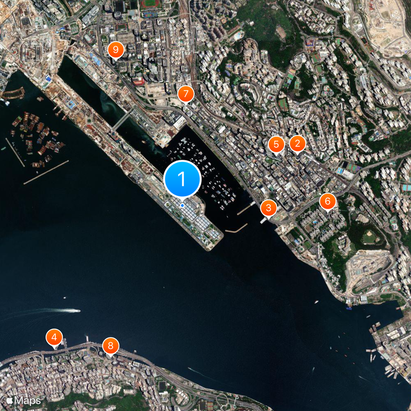 Kai Tak Cruise Terminal Map