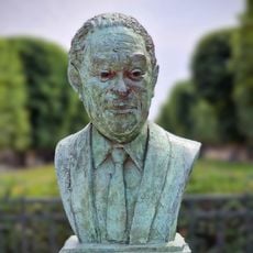 Commemorative bust