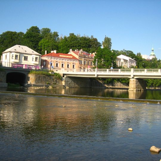Most Mostecké ulice ve Vsetíně