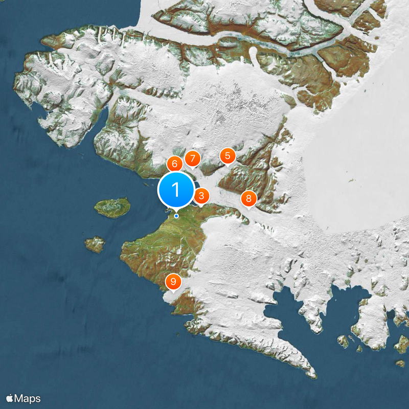 Thule Air Base Map