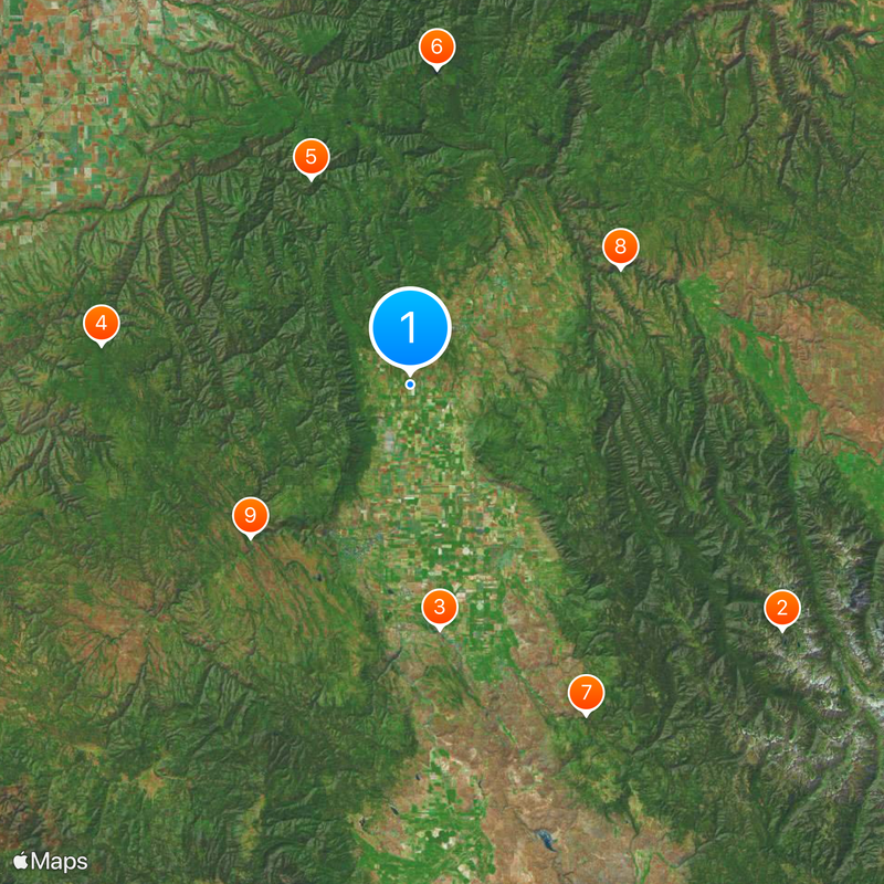 Blue Mountains Map