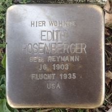 Stolperstein dedicated to Edith Rosenberger