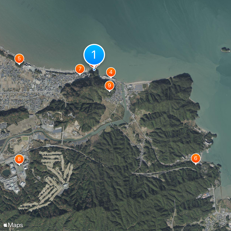 Santuario Futami Okitama Mapa