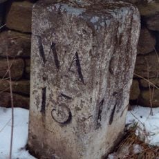 Milestone Circa 100 Metres South Of Drover House