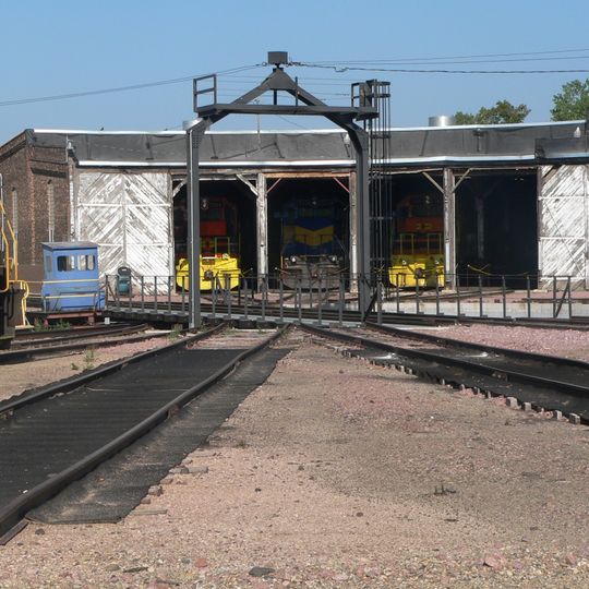 Chicago and North Western Roundhouse