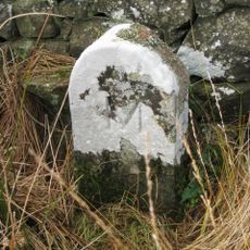 Boundary Stones On Boundary With Longframlington Civil Parish 460 Metres North Of Shirlaw Pike