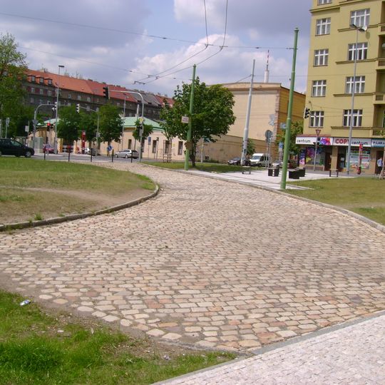 Trolejbusový památník na Orionce