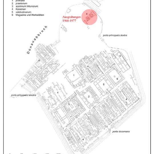 Legionslager Carnuntum, Praetentura