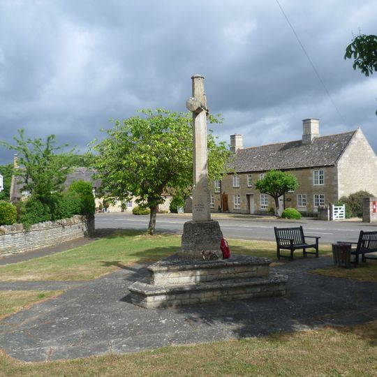 War Memorial at Junction with Castor Road