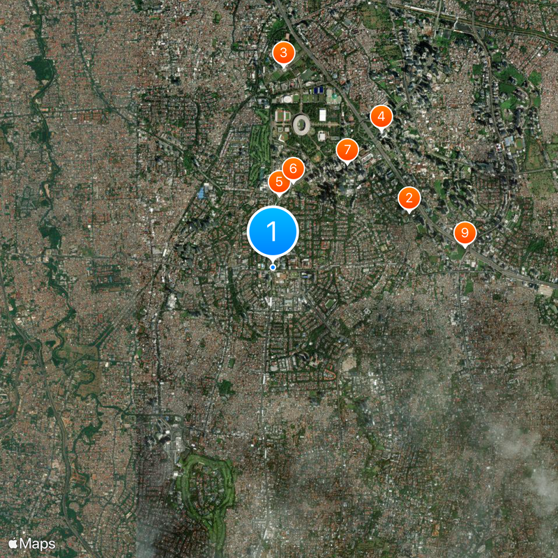 Cakra Selaras Wahana Map