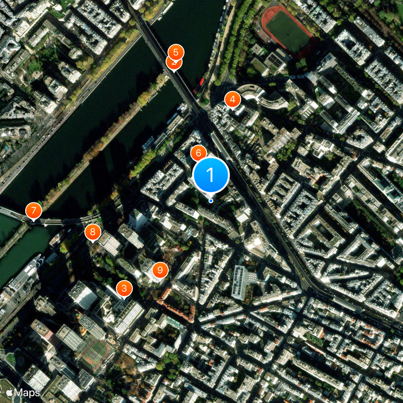 Direction de la surveillance du territoire Map