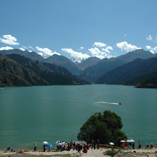 Tian-Shan-Gebirge in Xinjiang