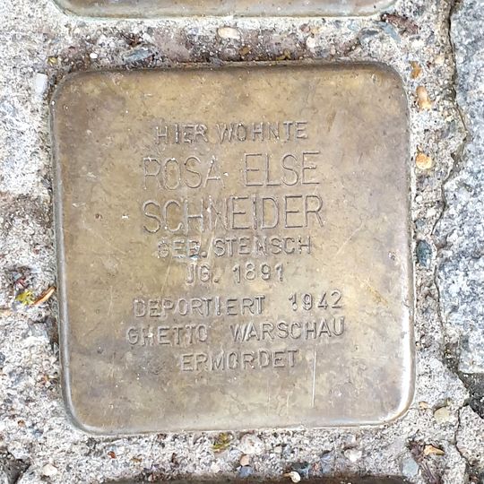 Stolperstein für Georg Ismar  Schneider