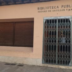 Biblioteca Pública Municipal de Santa Eulalia - Isidoro de Antillón y Marzo
