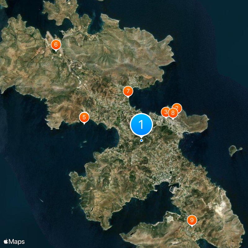 Leros Map