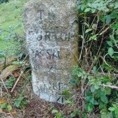 Milestone, near telephone box