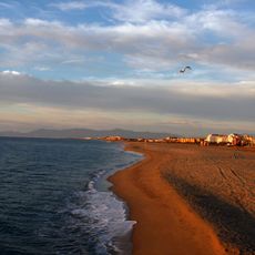 Beach of Leucate Plage