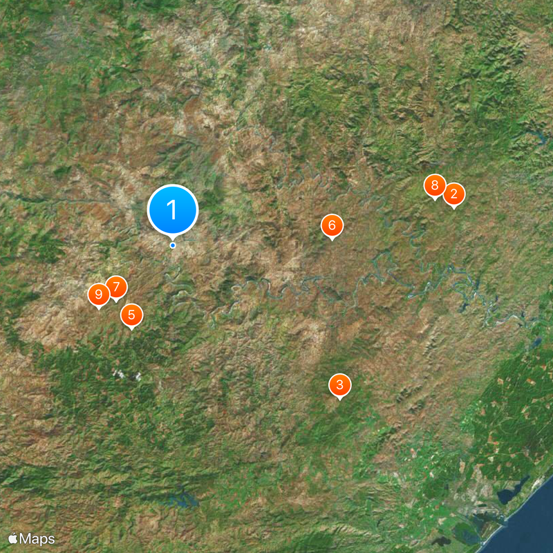 KwaZulu Map