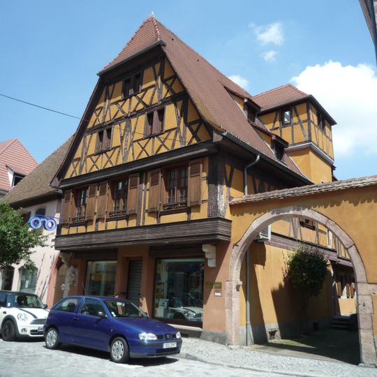 Maison au 4, rue du Général-de-Gaulle à Benfeld