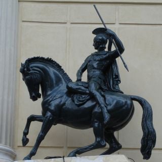 Male Warrior on Horseback