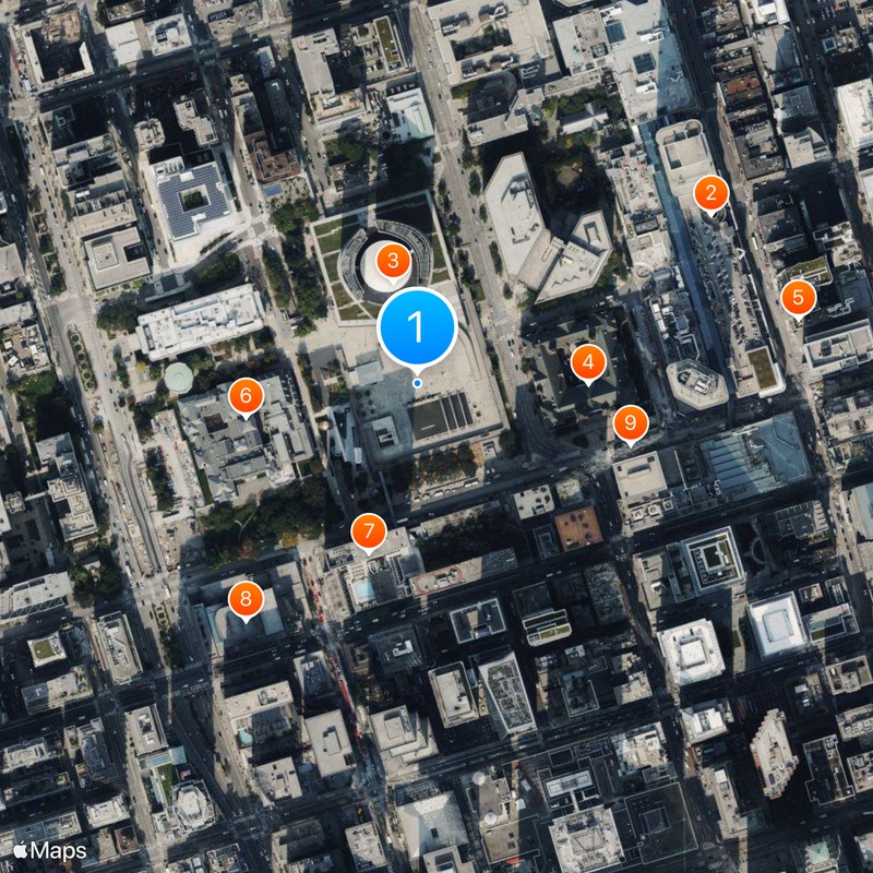 Nathan Phillips Square Map