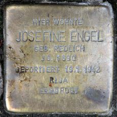 Stolperstein dedicated to Josefine Engel