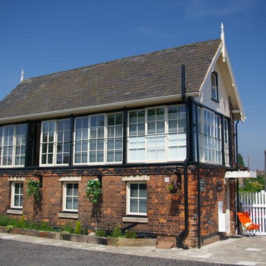 Signal Box At Louth North