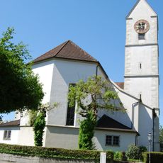 Roman Catholic parish church with rectory