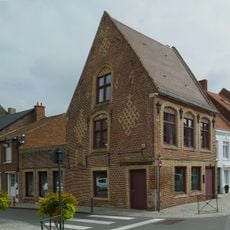 Immeuble portant enseigne Au Coq Estaminet