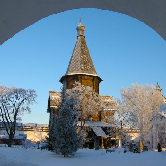 Церковь Успения Пресвятой Богородицы, из Александро-Куштского монастыря