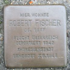 Stolperstein dedicated to Robert Fischer