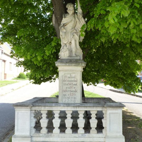 Statue of Saint Florian in Horní Věstonice