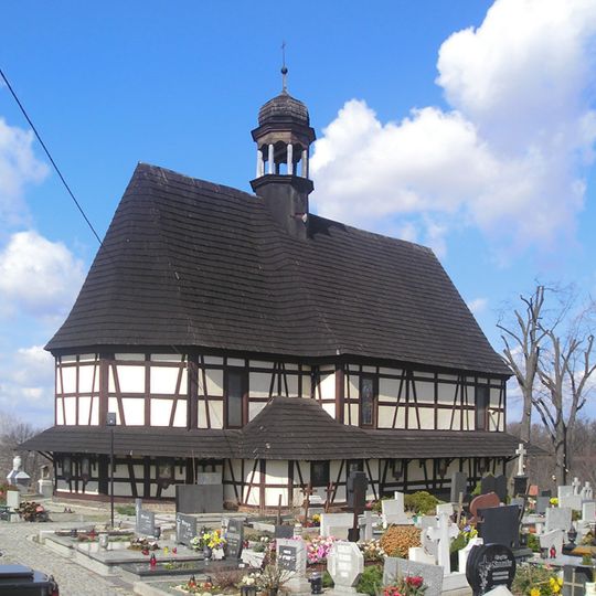 Holy Cross church in Głogówek
