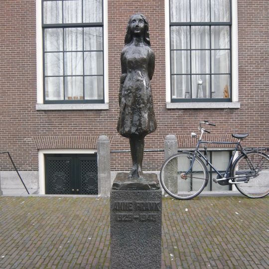Statue of Anne Frank