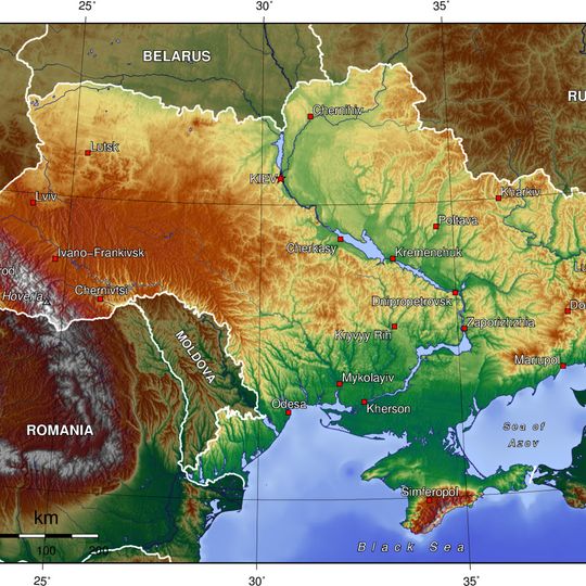 Geography of Ukraine