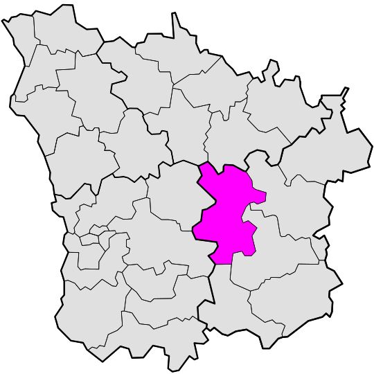 Cantone di Châtillon-en-Bazois