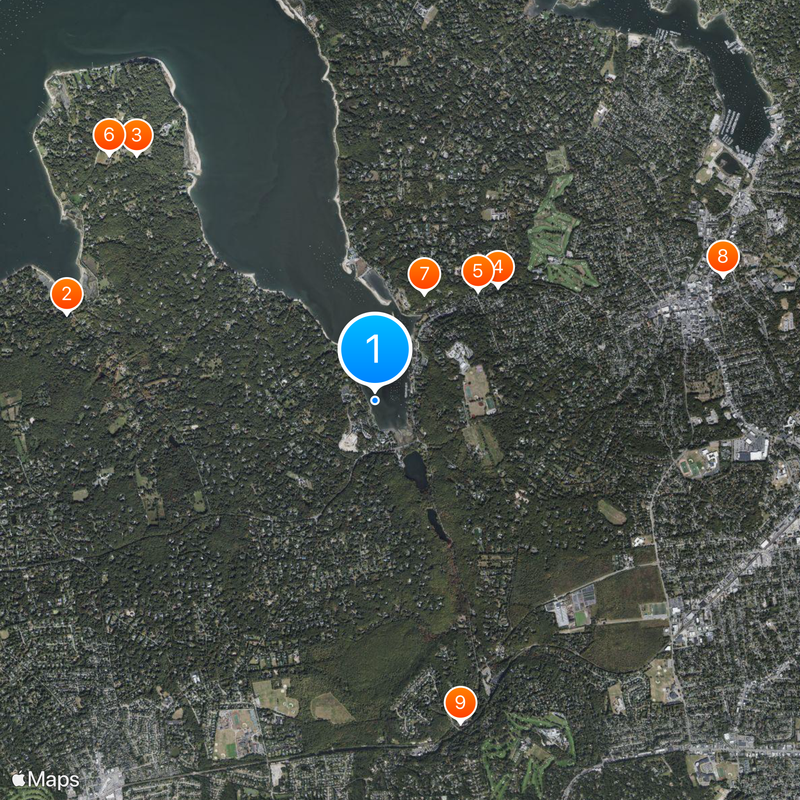 Cold Spring Harbor Laboratory Map