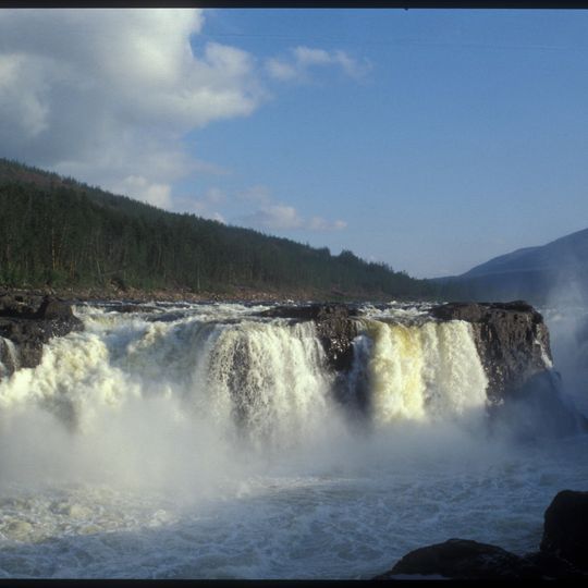 Great Kureika waterfall