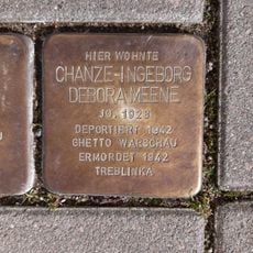 Stolperstein à la mémoire de lngeborg Deborah Chanze Meene