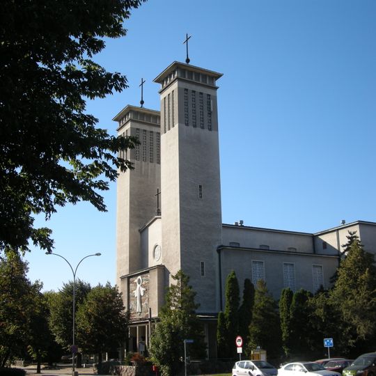 Sacred Heart church in Tarnów