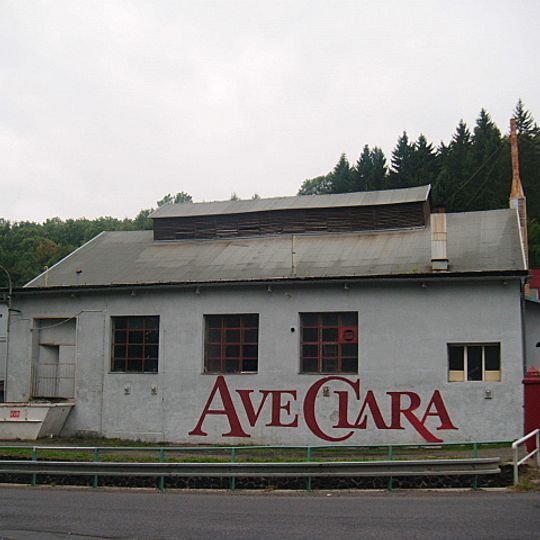 Glass factory Klára