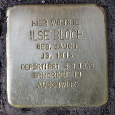 Stolperstein à la mémoire d’Ilse Bloch
