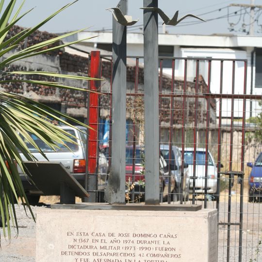 Memorial José Domingo Cañas ex Cuartel Ollagüe
