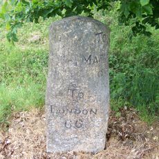 Milestone On North Side 200 Metres East Of Highclose Farm