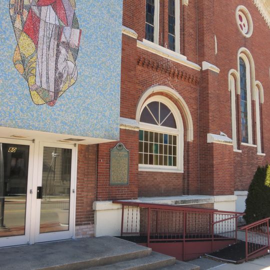 First Baptist Church Historical Marker